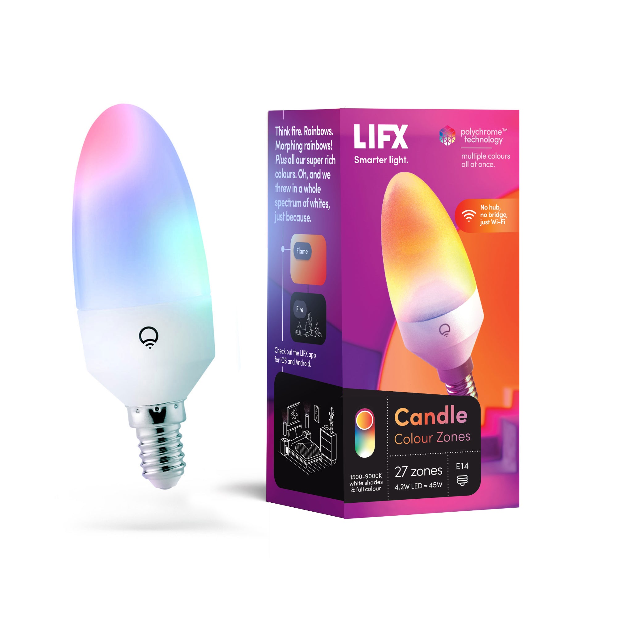 LIFX Candle Colour E14